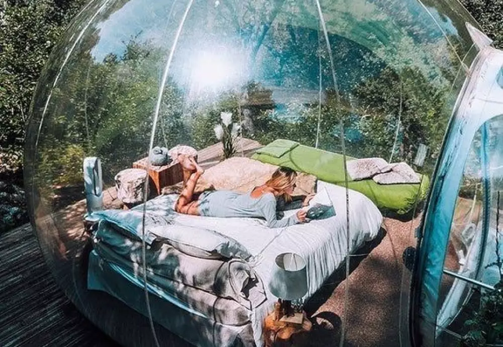 inflatable clear bubble tent